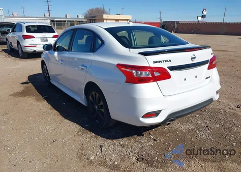 2018 Nissan Sentra Sr z USA, uszkodzony, nr VIN 3N1AB7AP2JY262275